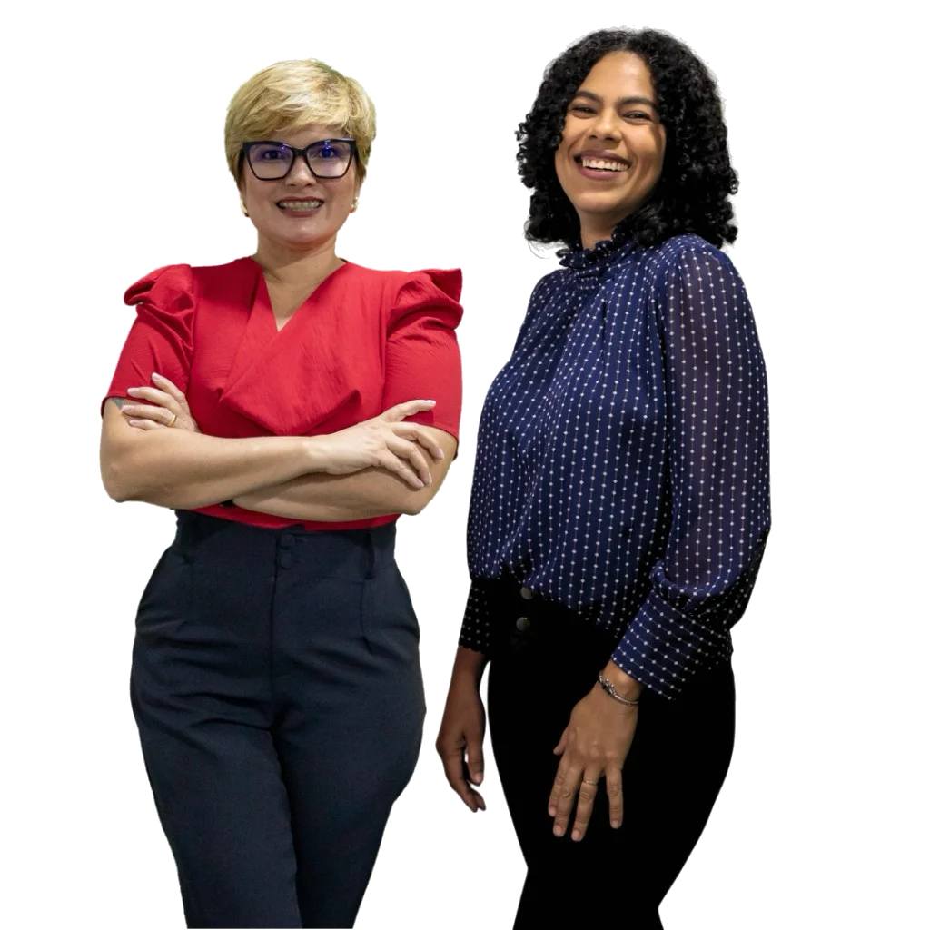 Bruna e Lívia — Fundadoras da Jokerman