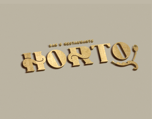 Logo Horto Bar e Restaurante Cases Jokerman Belem Design grafico (2)