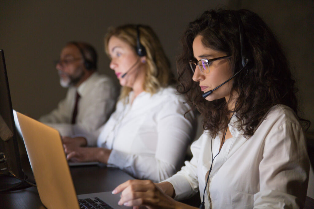 Equipe de suporte treinada para efetuar atendimento humanizado aos clientes